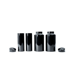 Killer Custom, ''Aggressor'' Series Full Fork Cover Set. Black Fork Cover Kits Killer Custom