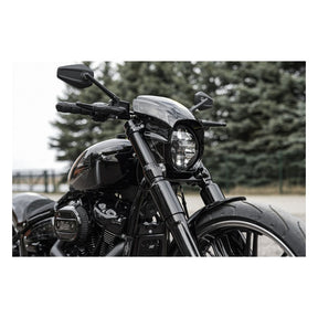 Killer Custom, ''Aggressor'' Series Full Fork Cover Set. Black Fork Cover Kits Killer Custom