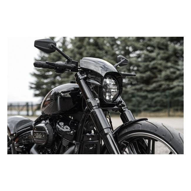 Killer Custom, ''Aggressor'' Series Full Fork Cover Set. Black Fork Cover Kits Killer Custom