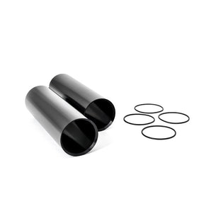 Killer Custom, ''Aggressor'' Upper Fork Cover Set. Black Fork Cover Kits Killer Custom