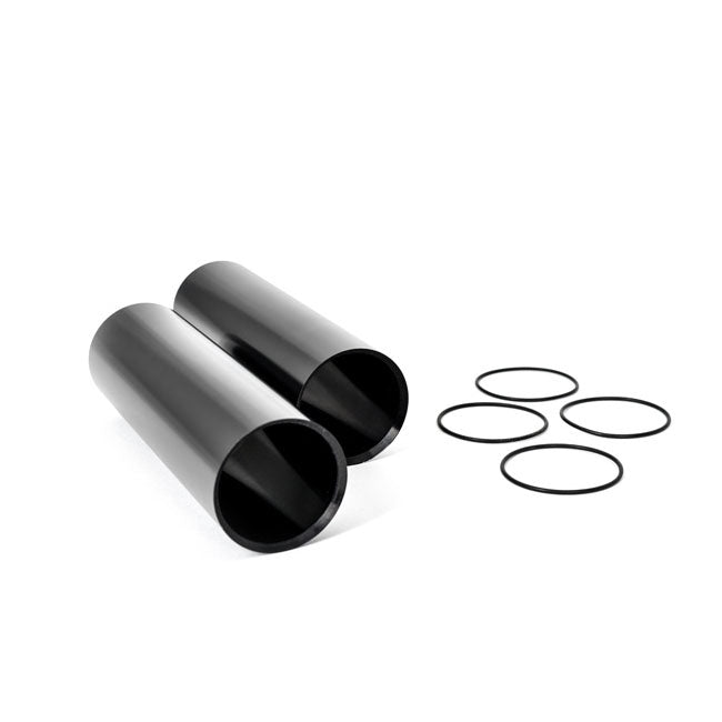 Killer Custom, ''Aggressor'' Upper Fork Cover Set. Black Fork Cover Kits Killer Custom