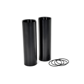 Killer Custom, ''Aggressor'' Upper Fork Cover Set. Black Fork Cover Kits Killer Custom