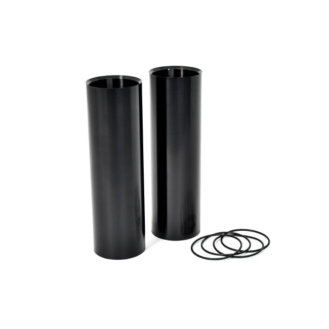 Killer Custom, ''Aggressor'' Upper Fork Cover Set. Black Fork Cover Kits Killer Custom