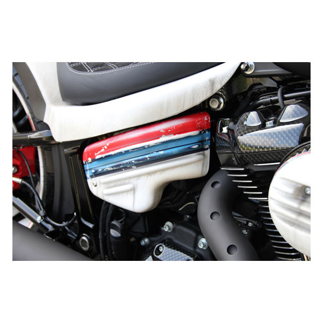 Cult-Werk, side cover set ''Racing''. Gloss black SIDE COVERS Cult Werk