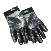 Lt Biomechanical Skull Gloves Black Gloves Lethal Threat