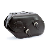 Longride Leather Smooth Saddlebags #147 Saddlebags Longride