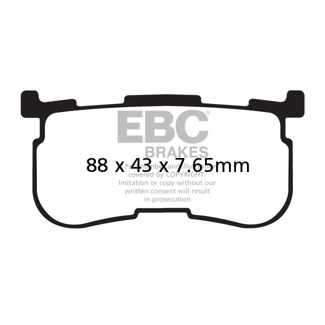 Ebc Brake Pad Fa Hh Series Sintered Metal Brake Pads Ebc