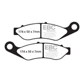 Ebc Brake Pad Fa V Series Sintered Metal/Organic Compound Brake Pads Ebc
