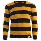 13-1/2 Outlaw Sweater, Black/Yellow Sweatshirt 13 And A Half Company