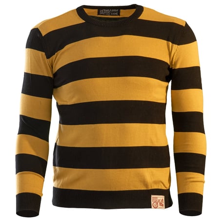 13-1/2 Outlaw Sweater, Black/Yellow Sweatshirt 13 And A Half Company