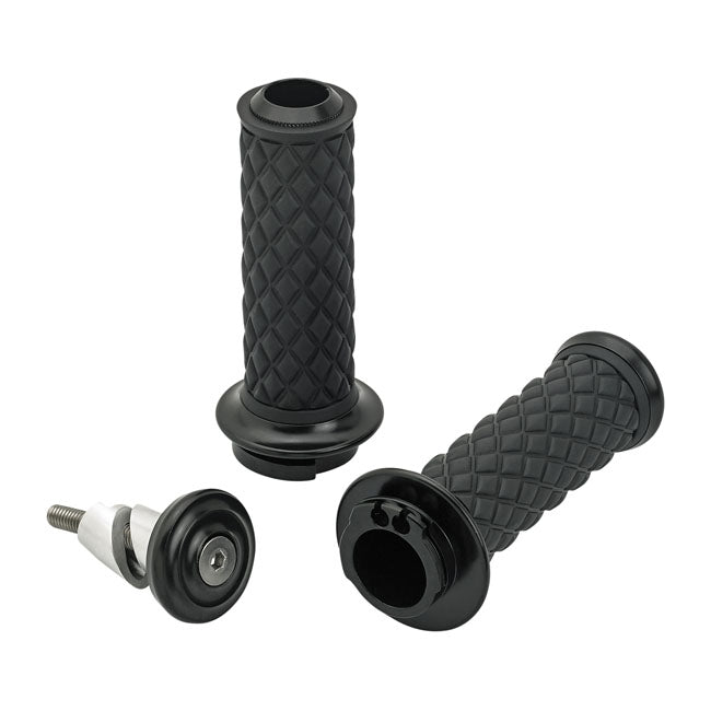 Biltwell Grips Alumicore Dual Cable 1 B Grips Biltwell