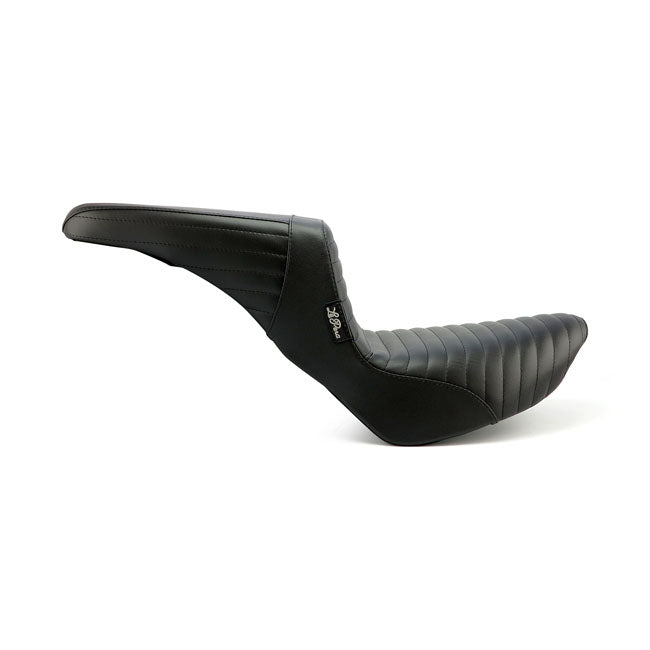 Le Pera KickFlip Pleated Seating Seat - 20+ Softail (FXST) Solo Seats Le Pera