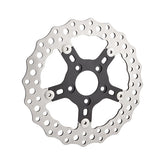 Arlen Ness 11.8" Jagged® Universal Brake Rotor, Black Arlen Ness