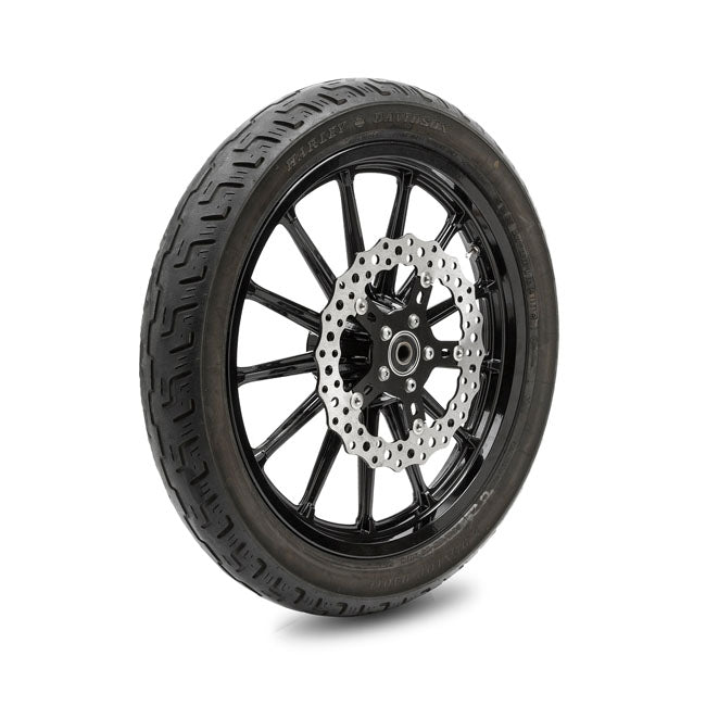 Arlen Ness 11.8" Jagged® Universal Brake Rotor, Black Arlen Ness