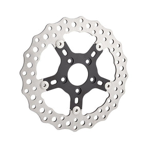Arlen Ness 11.8" Jagged® Universal Brake Rotor, Black Arlen Ness