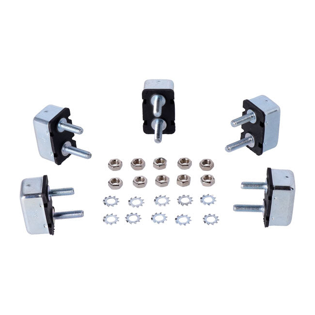 Circuit Breaker, Automatic. No Mount, Metal. 15 A Circuit Breakers Mcs