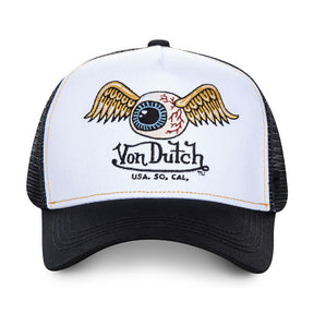 Von Dutch Eyes baseball cap white/black CAPS Von Dutch