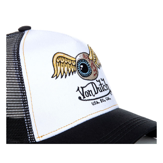 Von Dutch Eyes baseball cap white/black CAPS Von Dutch