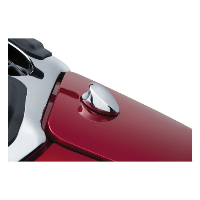 Kuryakyn, Quick release fuel door knob chrome FUEL DOORS Kuryakyn