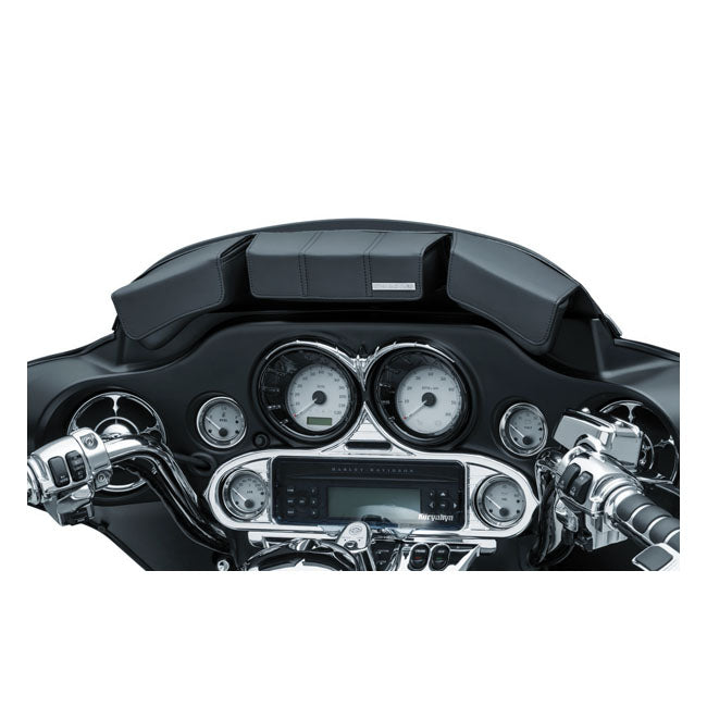 Kuryakyn, 3-pouch fairing bag. Black TOURING LUGGAGE Kuryakyn