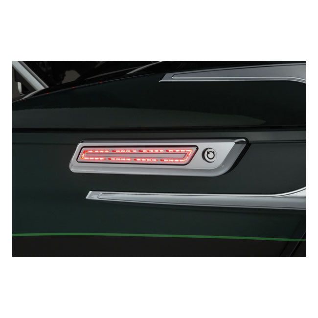 Kuryakyn, LED saddlebag hinge accents. Chrome SADDLEBAGS MISC Kuryakyn