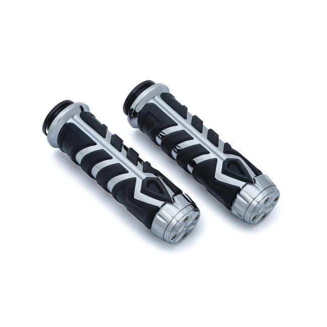 Kuryakyn, Spear grips chrome GRIPS Kuryakyn