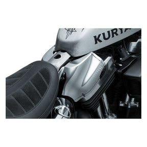 Kuryakyn, Saddle shield heat deflectors. smoke SADDLEBAGS MISC Kuryakyn
