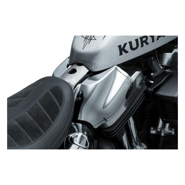 Kuryakyn, Saddle shield heat deflectors. smoke SADDLEBAGS MISC Kuryakyn