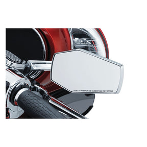 Kuryakyn, Hex mirrors. Chrome, ece MIRRORS Kuryakyn