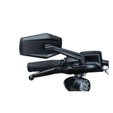 Kuryakyn, Hex mirrors. Satin black, ece MIRRORS Kuryakyn