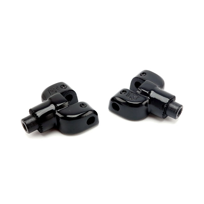 Kuryakyn, Splined passenger peg/floorboard adapter black FLOORBOARDS MOUNTING PARTS Kuryakyn