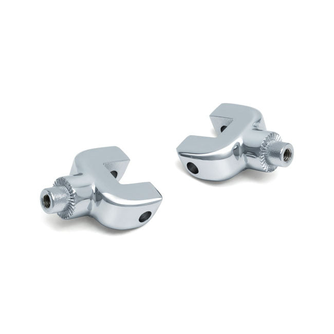 Kuryakyn, Splined passenger peg/floorboard adapter chrome FLOORBOARDS MOUNTING PARTS Kuryakyn