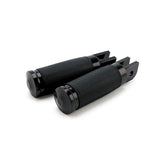 Caliber Rider Footpegs, Black Footpegs Mcs