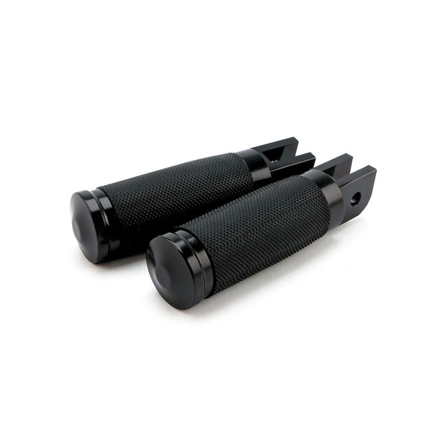 Caliber Rider Footpegs, Black Footpegs Mcs