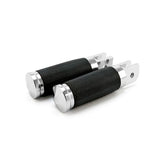 Caliber Rider Footpegs, Polished Footpegs Mcs