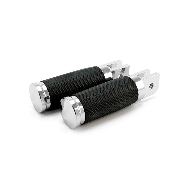 Caliber Rider Footpegs, Polished Footpegs Mcs