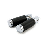 Caliber Passenger Footpegs, Chrome Passenger Pegs Mcs