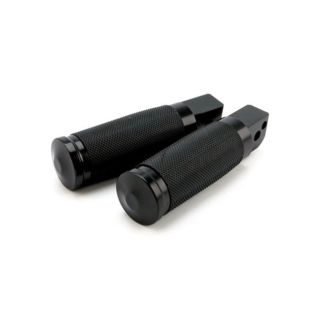 Caliber Passenger Footpegs, Black Passenger Pegs Mcs