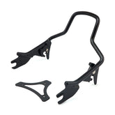 Sissy Bar Kit 9.5" 1 Piece Upright. Gloss Black Sissy Bars Mcs