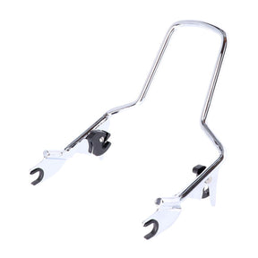 Sissy Bar Kit 12.50" 1 Piece Upright. Chrome Sissy Bars Mcs