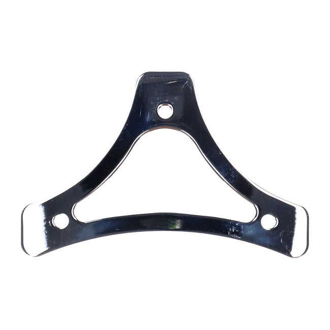 Sissy Bar Kit 12.50" 1 Piece Upright. Chrome Sissy Bars Mcs
