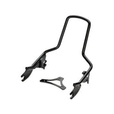 Sissy Bar Kit 12.50" 1 Piece Upright. Gloss Black Sissy Bars Mcs