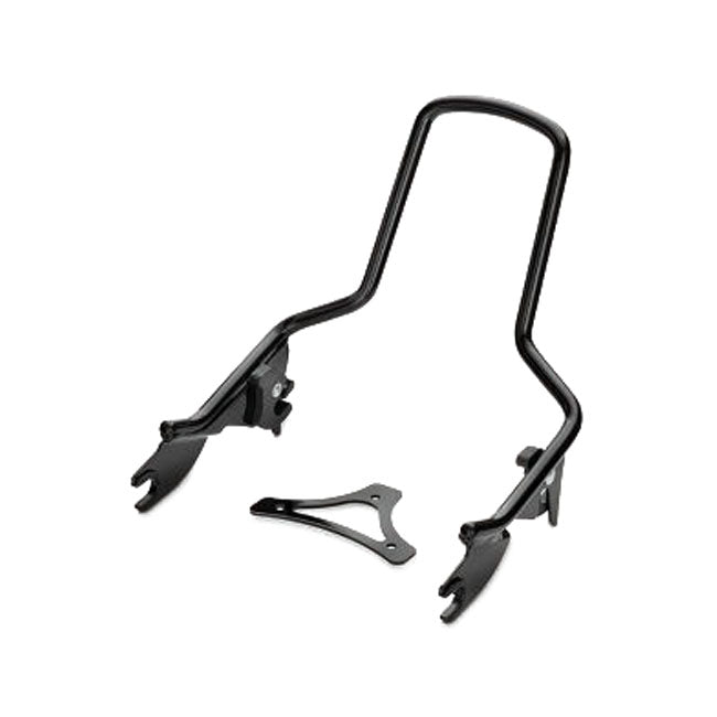 Sissy Bar Kit 12.50" 1 Piece Upright. Gloss Black Sissy Bars Mcs
