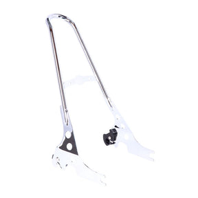 Sissy Bar Kit 21" 1 Piece Upright, Chrome Sissy Bars Mcs
