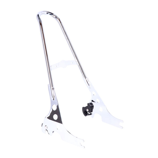 Sissy Bar Kit 21" 1 Piece Upright, Chrome Sissy Bars Mcs