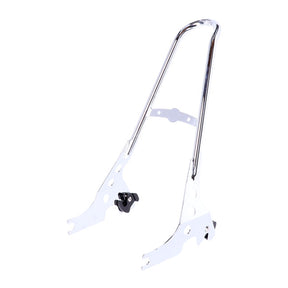 Sissy Bar Kit 21" 1 Piece Upright, Chrome Sissy Bars Mcs