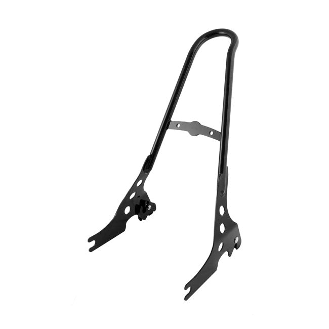 Sissy Bar Kit 21" 1 Piece Upright, Black Sissy Bars Mcs