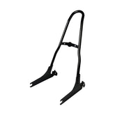 Sissy Bar Kit 21" 1 Piece Upright, Black Sissy Bars Mcs