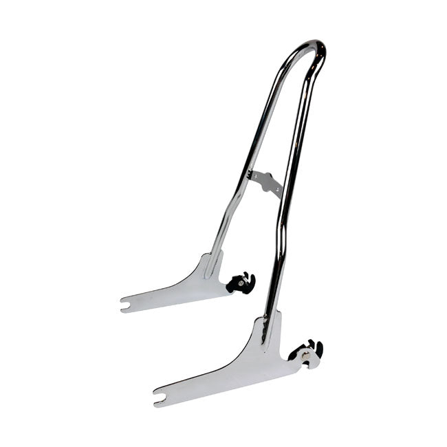 Sissy Bar Kit 21" 1 Piece Upright, Chrome Sissy Bars Mcs