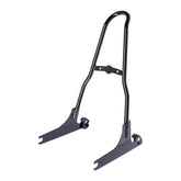 Sissy Bar Kit 21" 1 Piece Upright, Black Sissy Bars Mcs
